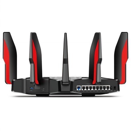 TP-LINK MU-MIMO Tri-Band Gaming Router Archer AX11000 802.11ax, 1148+4804+4804 Mbit/s, Ethernet LAN (RJ-45) ports 8, MU-MiMO Yes TP-LINK MU-MIMO Tri-Band Gaming Router Archer AX11000 802.11ax, 1148+4804+4804 Mbit/s, Ethernet LAN (RJ-45) ports 8, MU-MiMO Yes