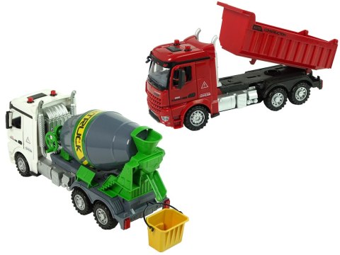 Zdalnie Sterowany Dźwig R/C Zestaw Maszyn Budowy Betoniarka Wywrotka Zdalnie Sterowany Dźwig R/C Zestaw Maszyn Budowy Betoniarka Wywrotka