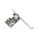 Digitus Gigabit Ethernet PCI Express Card 32-bit, wspornik niskoprofilowy, Realtek RTL8111H DN-10130-1