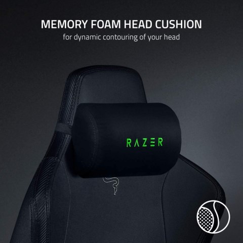 Razer Premium Gaming Chair with Lumbar Support Iskur Black Razer Premium Gaming Chair with Lumbar Support Iskur Black