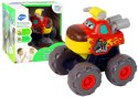 Samochód Auto Monster Truck Byk Czerwony Dla Niemowląt Duże Koła