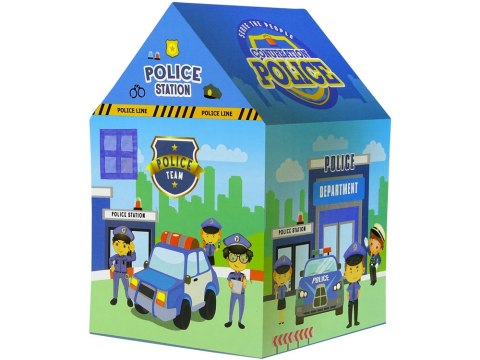 Namiot Domek Policja Dla Dzieci Niebieski 123 cm x 82 cm Namiot Domek Policja Dla Dzieci Niebieski 123 cm x 82 cm