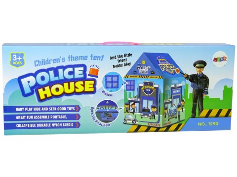 Namiot Domek Policja Dla Dzieci Niebieski 123 cm x 82 cm Namiot Domek Policja Dla Dzieci Niebieski 123 cm x 82 cm