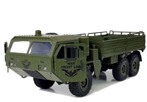 Auto Wojskowe Zdalnie Sterowane 47 cm Transporter Terenowy 6 Kół R/C Auto Wojskowe Zdalnie Sterowane 47 cm Transporter Terenowy 6 Kół R/C