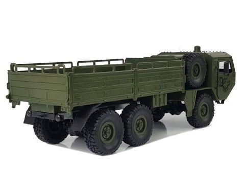 Auto Wojskowe Zdalnie Sterowane 47 cm Transporter Terenowy 6 Kół R/C Auto Wojskowe Zdalnie Sterowane 47 cm Transporter Terenowy 6 Kół R/C
