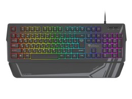 Genesis Rhod 350 RGB Gaming keyboard, RGB LED light, RU, Black, Wired