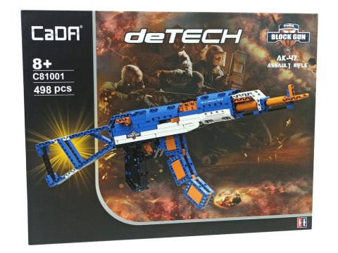 Karabin Assault Rifle AK-47 z Klocków CADA 498 Elementów Karabin Assault Rifle AK-47 z Klocków CADA 498 Elementów