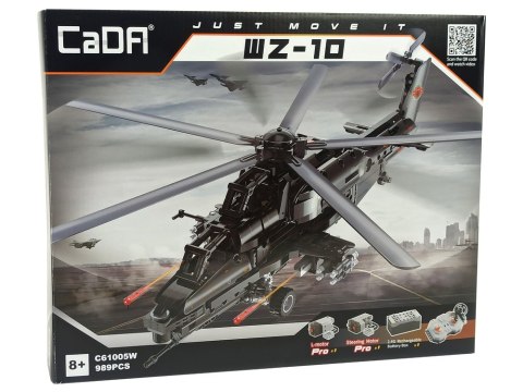 Klocki Konstrukcyjne Helikopter CADA 989 elementów Klocki Konstrukcyjne Helikopter CADA 989 elementów