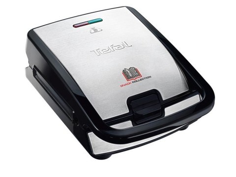 TEFAL Sandwich Maker SW854D 700 W, ilość płyt 4, ilość ciastek 2, czarny/stal nierdzewna TEFAL Sandwich Maker SW854D 700 W, ilość płyt 4, ilość ciastek 2, czarny/stal nierdzewna