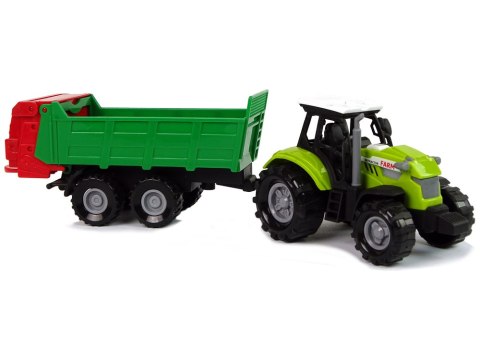Traktor z Przyczepka Dźwięk Zielony Farma Traktor z Przyczepka Dźwięk Zielony Farma