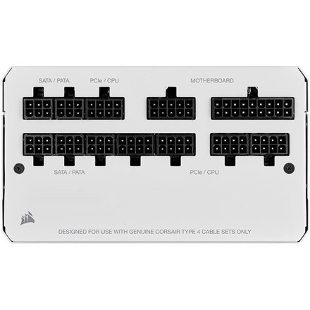 Corsair Fully Modular ATX PSU (EU) RM White Series RM750 750 W, certyfikat 80 PLUS GOLD Corsair Fully Modular ATX PSU (EU) RM White Series RM750 750 W, certyfikat 80 PLUS GOLD