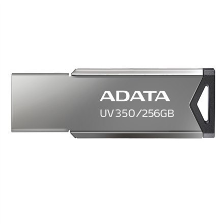 Dysk flash USB ADATA UV350 256 GB, USB 3.2, srebrny Dysk flash USB ADATA UV350 256 GB, USB 3.2, srebrny