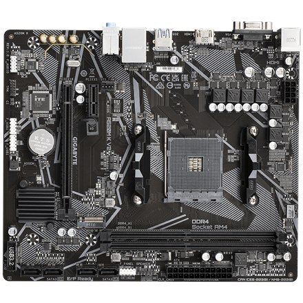 Gigabyte A520M K V2 1.0 M/B Rodzina procesorów AMD, Gniazdo procesora AM4, DDR4 DIMM, Gniazda pamięci 2, Obsługiwane interfejsy Gigabyte A520M K V2 1.0 M/B Rodzina procesorów AMD, Gniazdo procesora AM4, DDR4 DIMM, Gniazda pamięci 2, Obsługiwane interfejsy