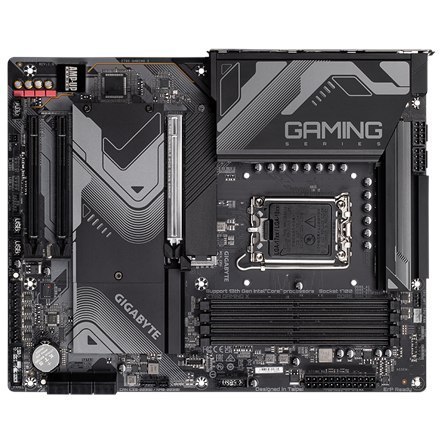 Gigabyte Z790 GAMING X 1.0 M/B Rodzina procesorów Intel, Gniazdo procesora LGA1700, DDR5 DIMM, Gniazda pamięci 4, Obsługiwane in Gigabyte Z790 GAMING X 1.0 M/B Rodzina procesorów Intel, Gniazdo procesora LGA1700, DDR5 DIMM, Gniazda pamięci 4, Obsługiwane in
