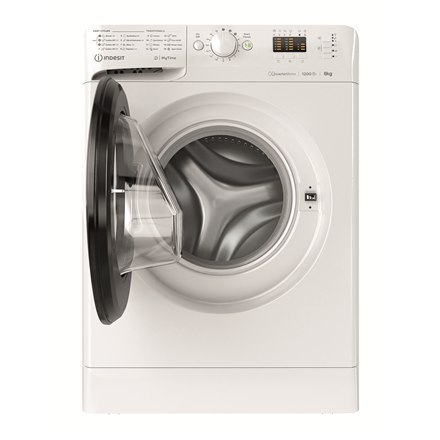 INDESIT Pralka MTWSA 61294 WK EE Klasa efektywności energetycznej C, ładowanie od przodu, pojemność prania 6 kg, 1151 obr./min, INDESIT Pralka MTWSA 61294 WK EE Klasa efektywności energetycznej C, ładowanie od przodu, pojemność prania 6 kg, 1151 obr./min,