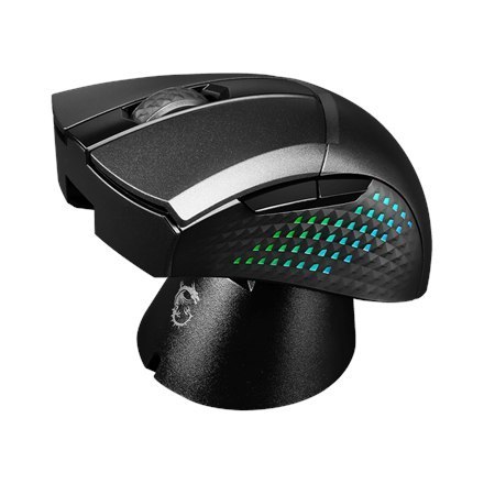 Lekka bezprzewodowa mysz do gier MSI GM51 Gaming Mouse, 2,4 GHz, bezprzewodowa, czarna Lekka bezprzewodowa mysz do gier MSI GM51 Gaming Mouse, 2,4 GHz, bezprzewodowa, czarna