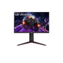 Monitor LG 24GN65R-B 24", IPS, FHD, 1920 x 1080, 16:9, 1 ms, 300 cd/m², Ilość portów HDMI 1, 144 Hz