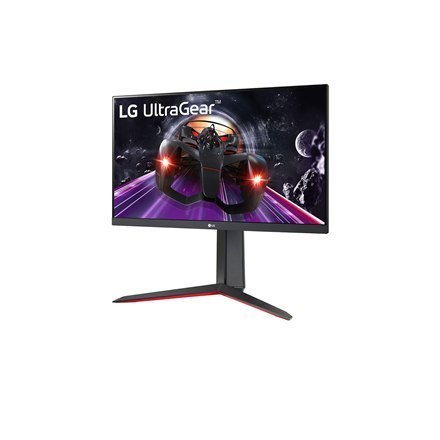 Monitor LG 24GN65R-B 24", IPS, FHD, 1920 x 1080, 16:9, 1 ms, 300 cd/m², Ilość portów HDMI 1, 144 Hz