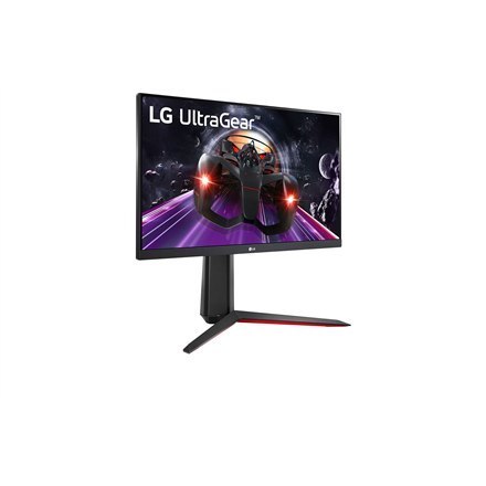 Monitor LG 24GN65R-B 24", IPS, FHD, 1920 x 1080, 16:9, 1 ms, 300 cd/m², Ilość portów HDMI 1, 144 Hz