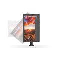 Monitor LG 27UN880P-B 27", IPS, UHD, 3840 x 2160, 16:9, 5 ms, 350 cd/m², 60 Hz, Ilość portów HDMI 2