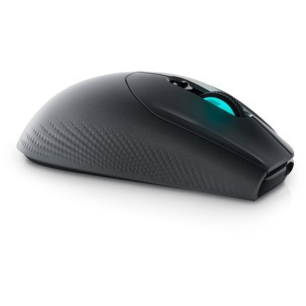 Mysz do gier Dell AW620M przewodowa/bezprzewodowa, ciemna strona księżyca, bezprzewodowa mysz do gier Alienware Mysz do gier Dell AW620M przewodowa/bezprzewodowa, ciemna strona księżyca, bezprzewodowa mysz do gier Alienware
