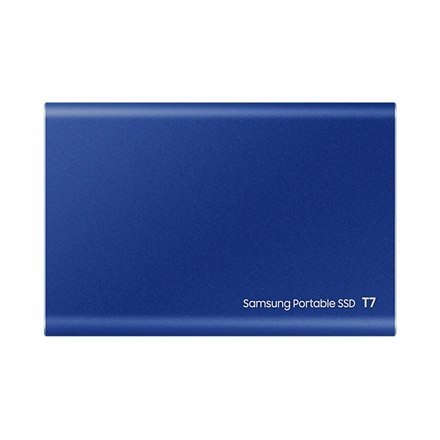 Przenośny dysk SSD Samsung T7 1000 GB, USB 3.2, niebieski Przenośny dysk SSD Samsung T7 1000 GB, USB 3.2, niebieski