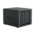 Synology Rack NAS DS423+ J4125, Częstotliwość procesora 2,7 GHz, 2 GB, DDR4, RAID 0,1,5,6,10, Hybrydowy, 2x1GbE/2xUSB3.2, Wentyl