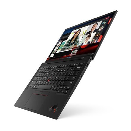 Lenovo ThinkPad X1 Carbon (Gen 11) Deep Black, lakier, 14", IPS, WUXGA, 1920 x 1200, powłoka przeciwodblaskowa, Intel Core i7, i Lenovo ThinkPad X1 Carbon (Gen 11) Deep Black, lakier, 14", IPS, WUXGA, 1920 x 1200, powłoka przeciwodblaskowa, Intel Core i7, i