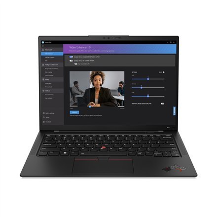 Lenovo ThinkPad X1 Carbon (Gen 11) Deep Black, lakier, 14", IPS, WUXGA, 1920 x 1200, powłoka przeciwodblaskowa, Intel Core i7, i Lenovo ThinkPad X1 Carbon (Gen 11) Deep Black, lakier, 14", IPS, WUXGA, 1920 x 1200, powłoka przeciwodblaskowa, Intel Core i7, i
