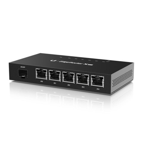 Ubiquiti EdgeRouter ER-X-SFP No Wi-Fi, 10/100/1000 Mbit/s, Ethernet LAN (RJ-45) ports 5, Mesh Support No, MU-MiMO No, No mobile Ubiquiti EdgeRouter ER-X-SFP No Wi-Fi, 10/100/1000 Mbit/s, Ethernet LAN (RJ-45) ports 5, Mesh Support No, MU-MiMO No, No mobile