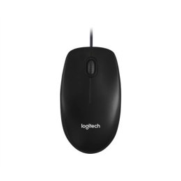 Mysz Logitech M100 Optical, czarna, przewodowa