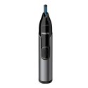 Philips Trymer do nosa, uszu i brwi NT3650/16 Szary