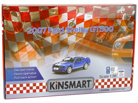 Metalowe Autko Ford Shelby GT500 2007 1:38 4 Kolory Napęd HXKT059 Metalowe Autko Ford Shelby GT500 2007 1:38 4 Kolory Napęd HXKT059