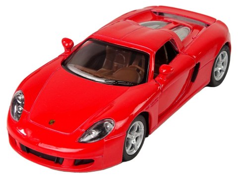 Metalowe Autko Porsche Carrera GT 1:36 4 Kolory Napęd HXKT038 Metalowe Autko Porsche Carrera GT 1:36 4 Kolory Napęd HXKT038