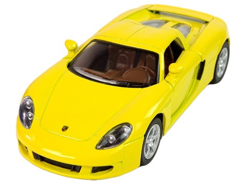 Metalowe Autko Porsche Carrera GT 1:36 4 Kolory Napęd HXKT038 Metalowe Autko Porsche Carrera GT 1:36 4 Kolory Napęd HXKT038