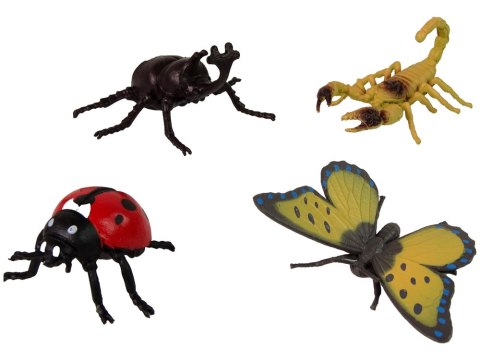 Zestaw Zwierzęta Owady Motyl Figurki 12szt. Akcesoria W Tubie Zestaw Zwierzęta Owady Motyl Figurki 12szt. Akcesoria W Tubie