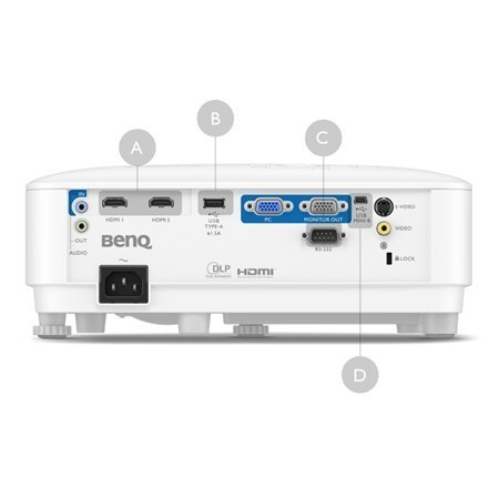 Benq Projektor Biznesowy Do Prezentacji MX560 XGA (1024x768), 4000 ANSI lumenów, Biały, 4:3, Czysta Klarowność z Obiektywami ze Benq Projektor Biznesowy Do Prezentacji MX560 XGA (1024x768), 4000 ANSI lumenów, Biały, 4:3, Czysta Klarowność z Obiektywami ze