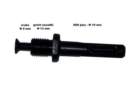 GŁOWICA DO WIERTARKI ADAPTER SDS I KLUCZYK 1/2" GŁOWICA DO WIERTARKI ADAPTER SDS I KLUCZYK 1/2"