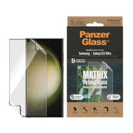Zabezpieczenie ekranu PanzerGlass Matrix, Ultra-Wide Fit W. Alignerkit Samsung, Galaxy S23 Ultra, Przezroczyste