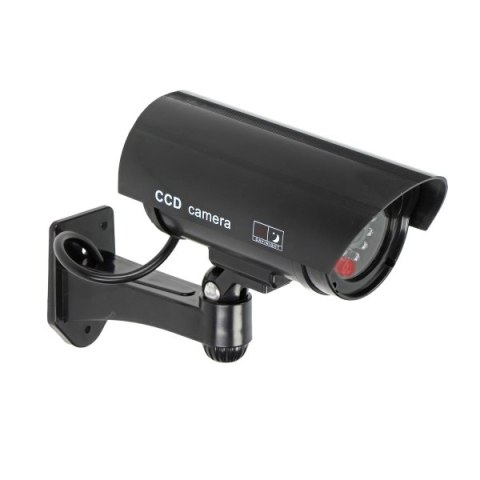 ATRAPA KAMERY MONITORUJĄCEJ CCTV SREBRNA ATRAPA KAMERY MONITORUJĄCEJ CCTV SREBRNA