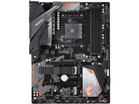 Gigabyte B450 AORUS ELITE V2 1.0 Rodzina procesorów AMD, Gniazdo procesora AM4, DDR4 DIMM, Gniazda pamięci 4, Liczba złączy SATA Gigabyte B450 AORUS ELITE V2 1.0 Rodzina procesorów AMD, Gniazdo procesora AM4, DDR4 DIMM, Gniazda pamięci 4, Liczba złączy SATA