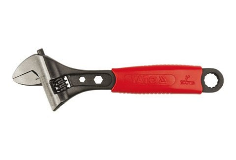 KLUCZ NASTAWNY TYPU SZWED PLASTIKOWA RĄCZKA 260MM KLUCZ NASTAWNY TYPU SZWED PLASTIKOWA RĄCZKA 260MM