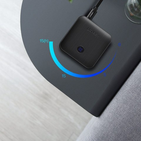 2w1 Nadajnik + odbiornik transmiter Bluetooth 5.0 do muzyki czarny 2w1 Nadajnik + odbiornik transmiter Bluetooth 5.0 do muzyki czarny