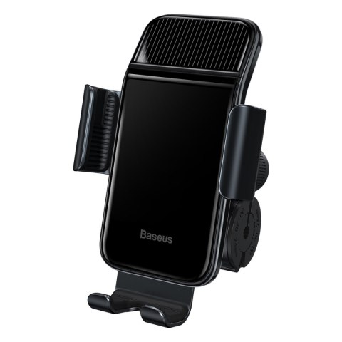 Rowerowy uchwyt na smartfon telefon z ładowarka solarną panelem słonecznym czarny Rowerowy uchwyt na smartfon telefon z ładowarka solarną panelem słonecznym czarny