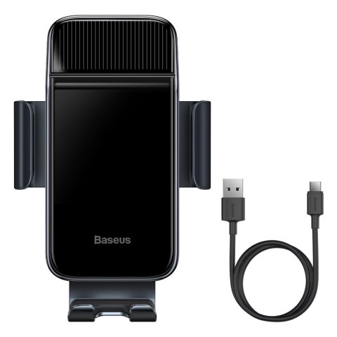 Rowerowy uchwyt na smartfon telefon z ładowarka solarną panelem słonecznym czarny Rowerowy uchwyt na smartfon telefon z ładowarka solarną panelem słonecznym czarny