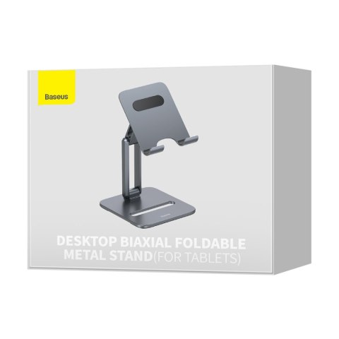 Podstawka stojak metalowy do smartfona Desktop Biaxial Foldable do 13" szary Podstawka stojak metalowy do smartfona Desktop Biaxial Foldable do 13" szary