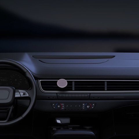 Samochodowy uchwyt magnetyczny do smartfona na kratkę wentylacyjną C01 fioletowy Samochodowy uchwyt magnetyczny do smartfona na kratkę wentylacyjną C01 fioletowy