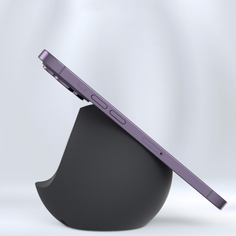 Uchwyt podstawka na ładowarkę indukcyjną stojak na telefon MagSafe różowy Uchwyt podstawka na ładowarkę indukcyjną stojak na telefon MagSafe różowy