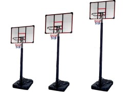 Kosz do Koszykówki Mobilny Regulowany Stojak 200-305cm CDB-001B