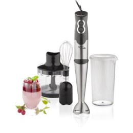 Gallet Blender Naucelle 3in1 GALMIX435 Hand Blender, 500 W, Number of speeds 2, Chopper, Ice crushing, Black/Stainless steel
